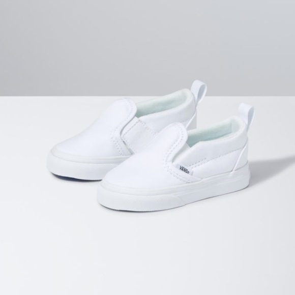 Vans Other - VANS Toddler Slip-On V True White/True White